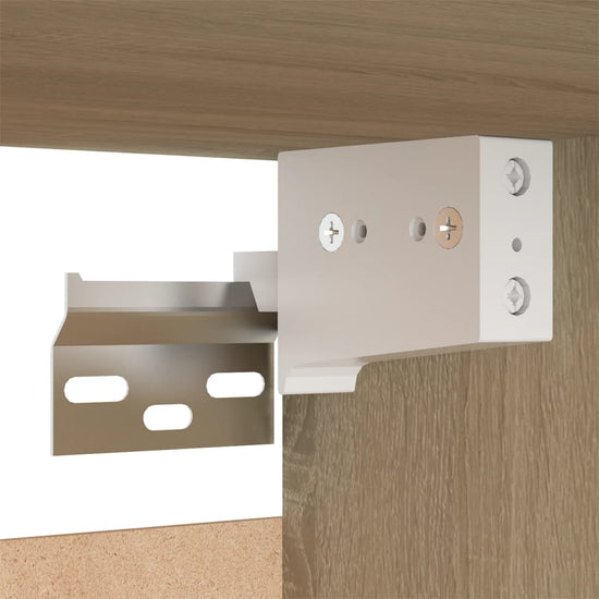 Tv-meubelen 2 st 30,5x30x60 cm spaanplaat sonoma eikenkleurig MeubelReus