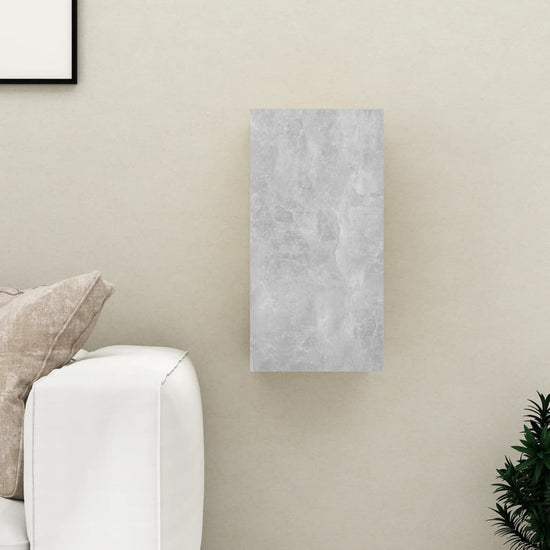 Tv-meubel 30,5x30x60 cm spaanplaat betongrijs MeubelReus