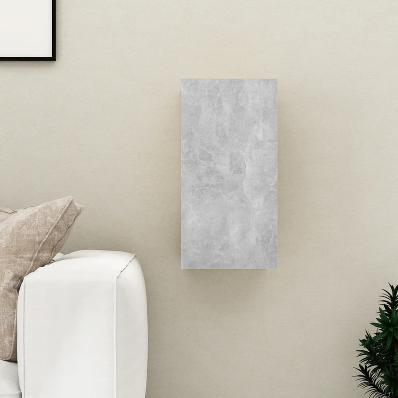 Tv-meubel 30,5x30x60 cm spaanplaat betongrijs MeubelReus
