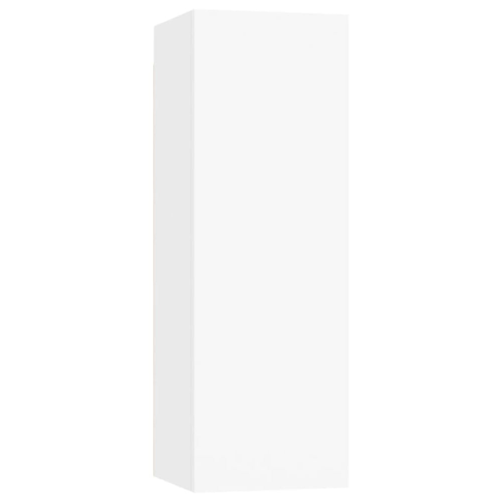 Tv-meubel 30,5x30x90 cm spaanplaat wit MeubelReus