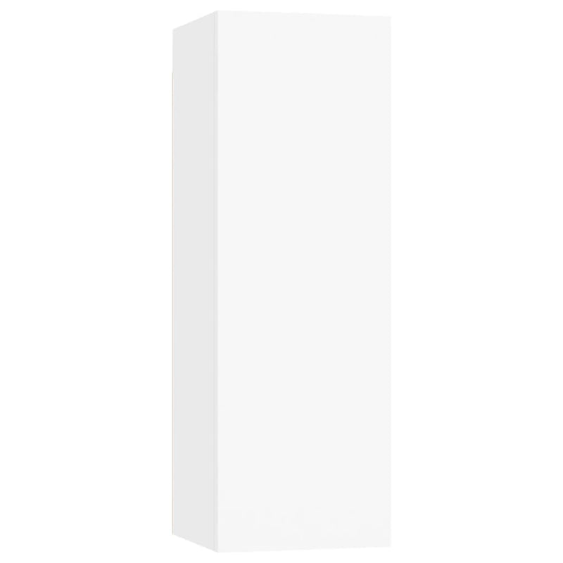 Tv-meubel 30,5x30x90 cm spaanplaat wit MeubelReus