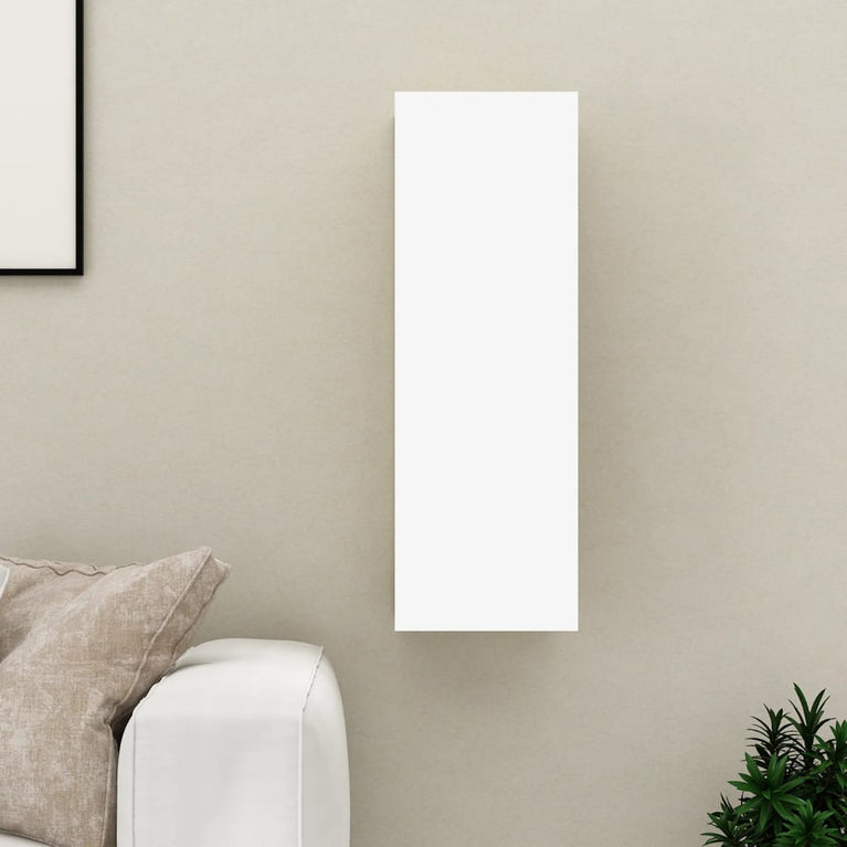 Tv-meubel 30,5x30x90 cm spaanplaat wit MeubelReus