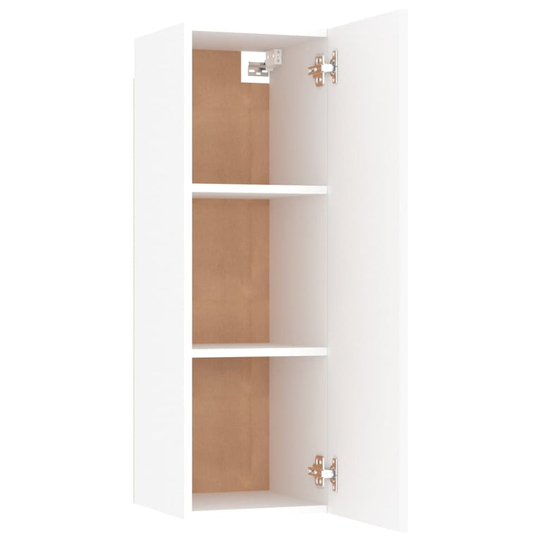 Tv-meubelen 2 st 30,5x30x90 cm spaanplaat wit MeubelReus