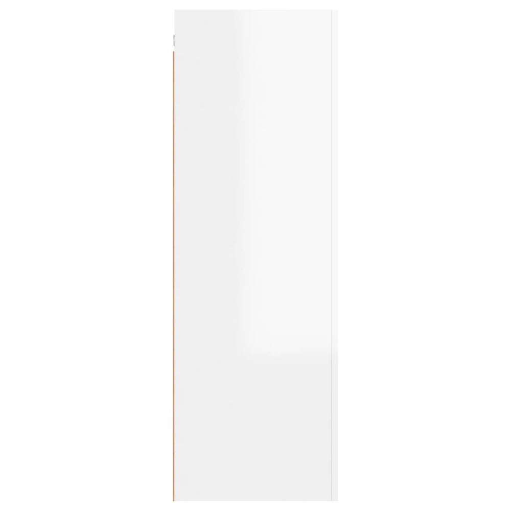 Tv-meubelen 2 st 30,5x30x90 cm spaanplaat hoogglans wit MeubelReus