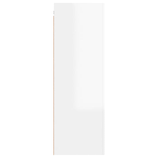 Tv-meubelen 2 st 30,5x30x90 cm spaanplaat hoogglans wit MeubelReus