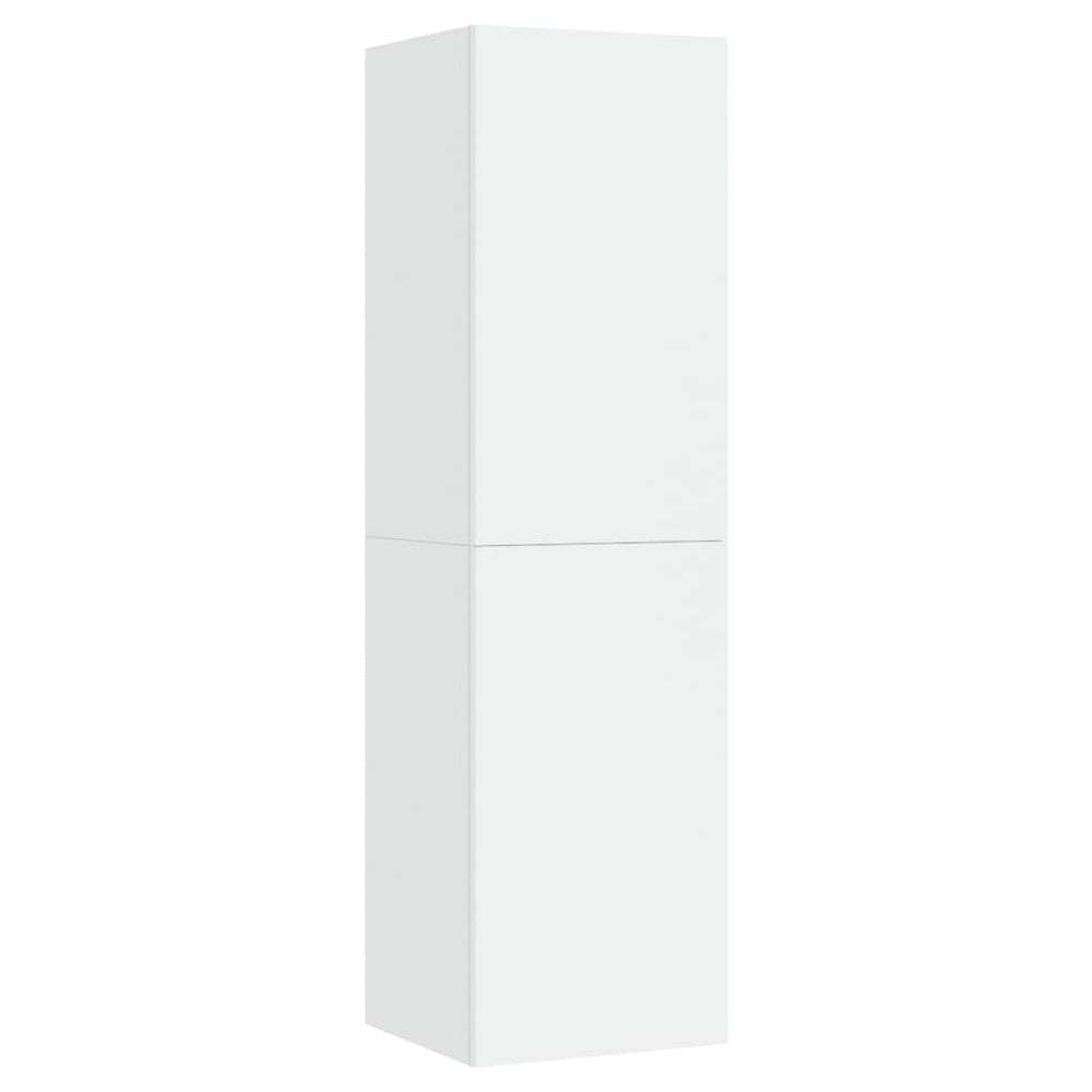 Tv-meubelen 2 st 30,5x30x110 cm spaanplaat wit MeubelReus