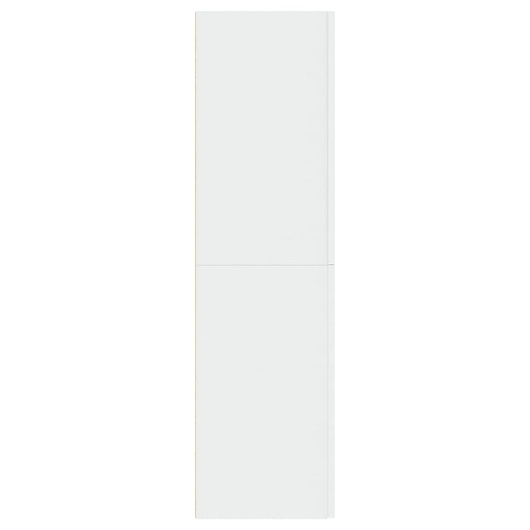 Tv-meubelen 2 st 30,5x30x110 cm spaanplaat wit MeubelReus