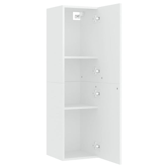 Tv-meubelen 2 st 30,5x30x110 cm spaanplaat wit MeubelReus