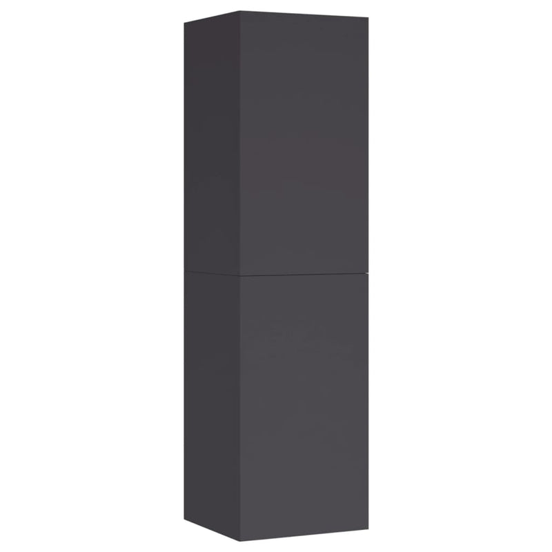 Tv-meubel 30,5x30x110 cm spaanplaat grijs