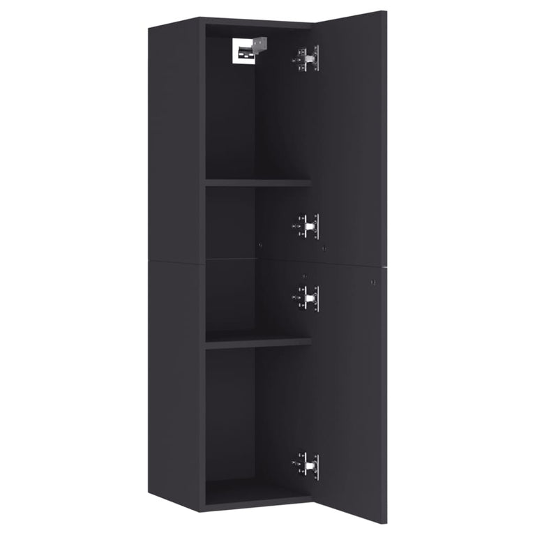 Tv-meubel 30,5x30x110 cm spaanplaat grijs