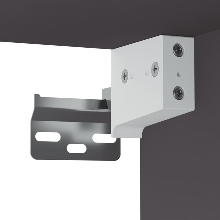 Tv-meubel 30,5x30x110 cm spaanplaat grijs