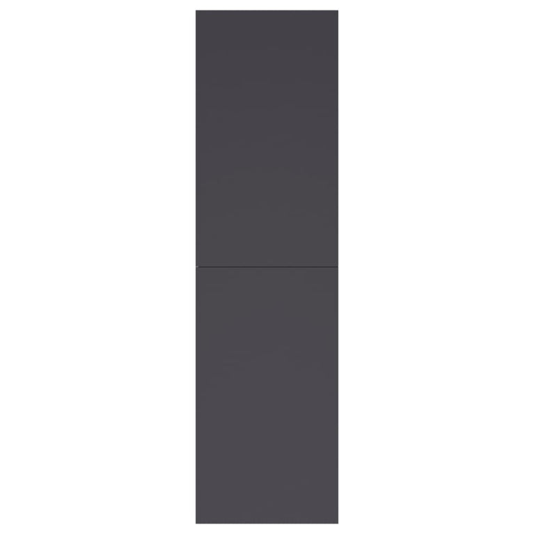 Tv-meubelen 2 st 30,5x30x110 cm spaanplaat grijs