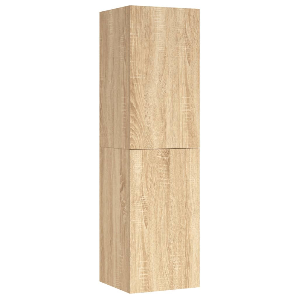 Tv-meubel 30,5x30x110 cm spaanplaat sonoma eikenkleurig MeubelReus