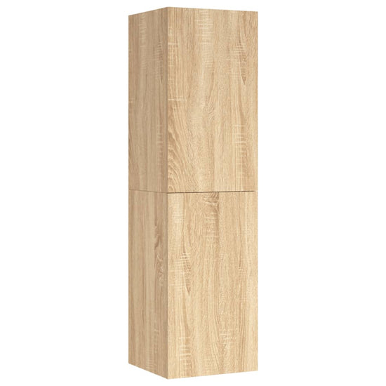Tv-meubel 30,5x30x110 cm spaanplaat sonoma eikenkleurig MeubelReus