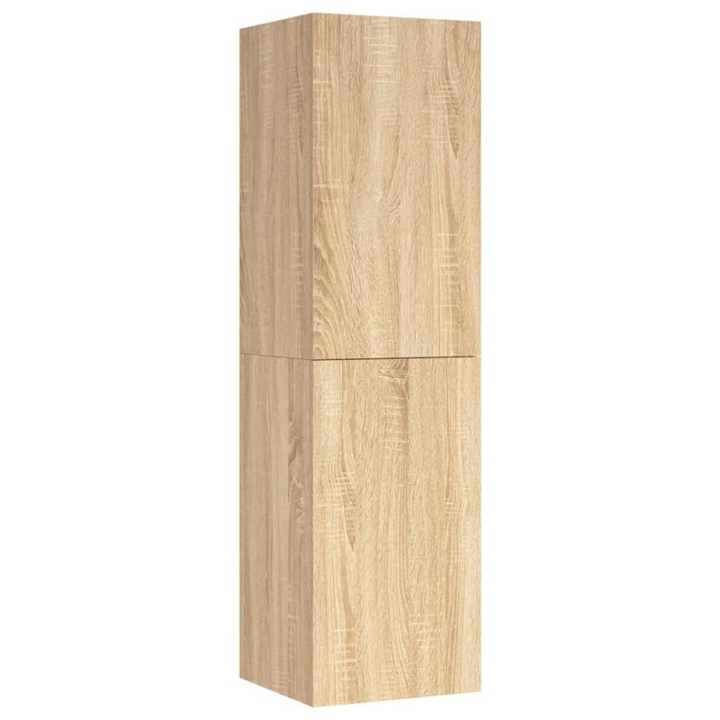 Tv-meubel 30,5x30x110 cm spaanplaat sonoma eikenkleurig MeubelReus