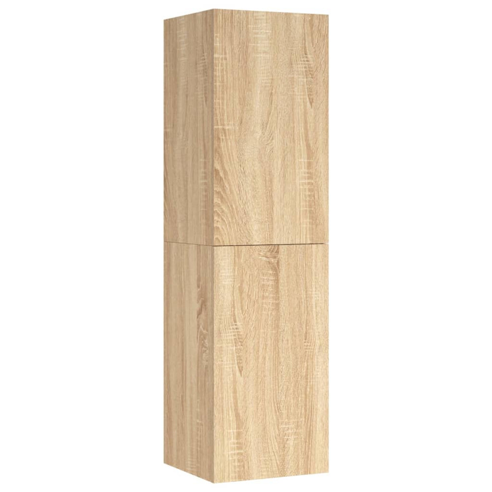 Tv-meubelen 2 st 30,5x30x110cm spaanplaat sonoma eikenkleurig MeubelReus