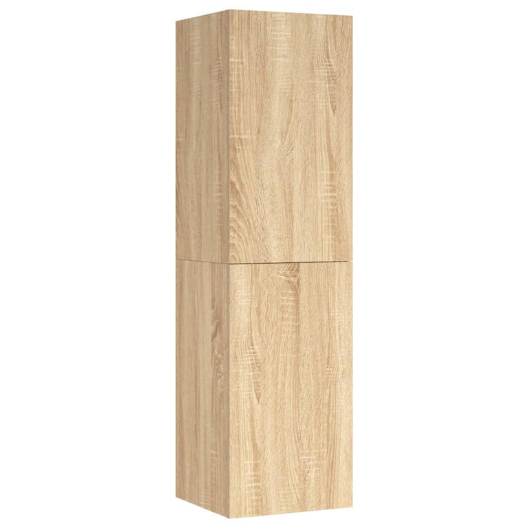 Tv-meubelen 2 st 30,5x30x110cm spaanplaat sonoma eikenkleurig MeubelReus