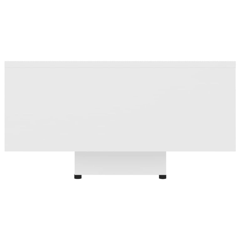 Salontafel 85x55x31 cm bewerkt hout wit MeubelReus