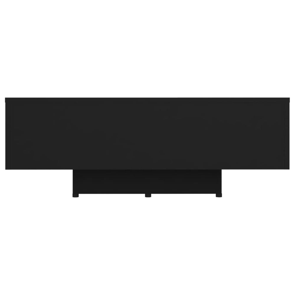 Salontafel 85x55x31 cm spaanplaat zwart MeubelReus