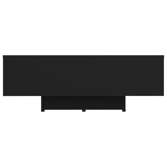 Salontafel 85x55x31 cm spaanplaat zwart MeubelReus