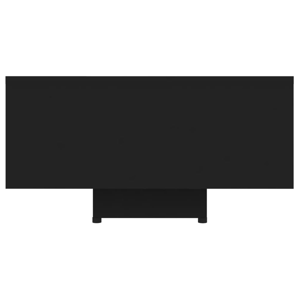 Salontafel 85x55x31 cm spaanplaat zwart MeubelReus