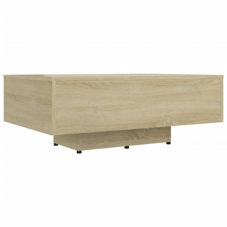 Salontafel 85x55x31 cm spaanplaat sonoma eikenkleurig MeubelReus