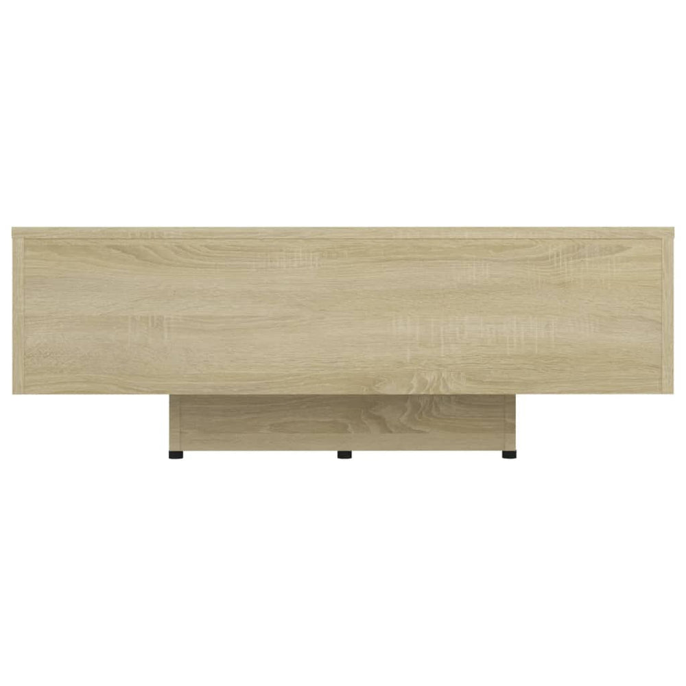 Salontafel 85x55x31 cm spaanplaat sonoma eikenkleurig MeubelReus