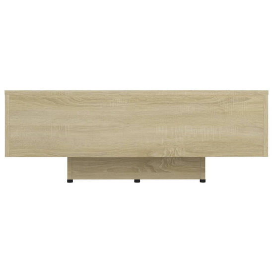 Salontafel 85x55x31 cm spaanplaat sonoma eikenkleurig MeubelReus