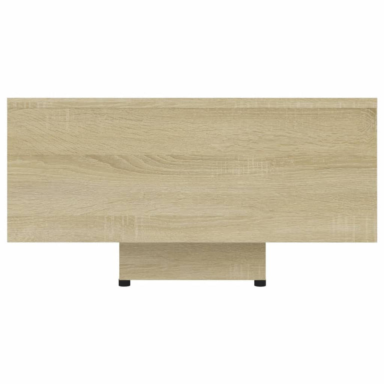 Salontafel 85x55x31 cm spaanplaat sonoma eikenkleurig MeubelReus