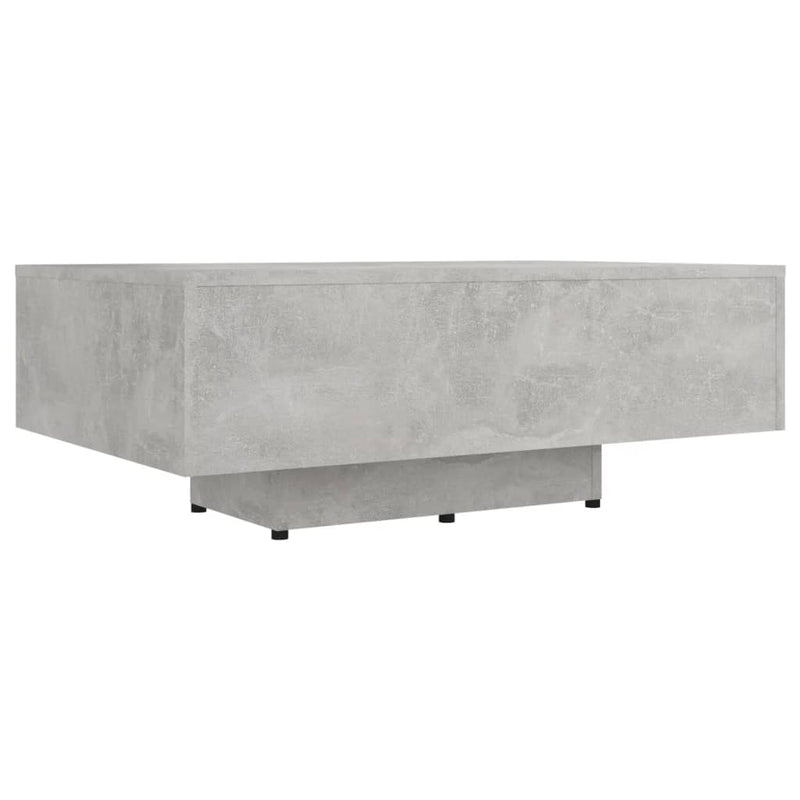 Salontafel 85x55x31 cm spaanplaat betongrijs MeubelReus