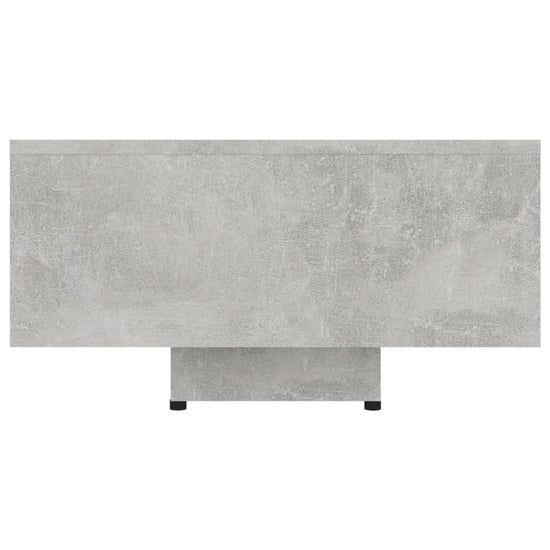 Salontafel 85x55x31 cm spaanplaat betongrijs MeubelReus