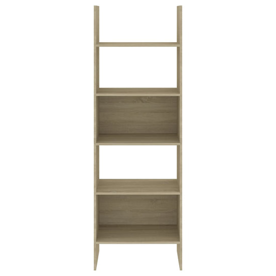 Boekenkast 60x35x180 cm spaanplaat sonoma eikenkleurig MeubelReus
