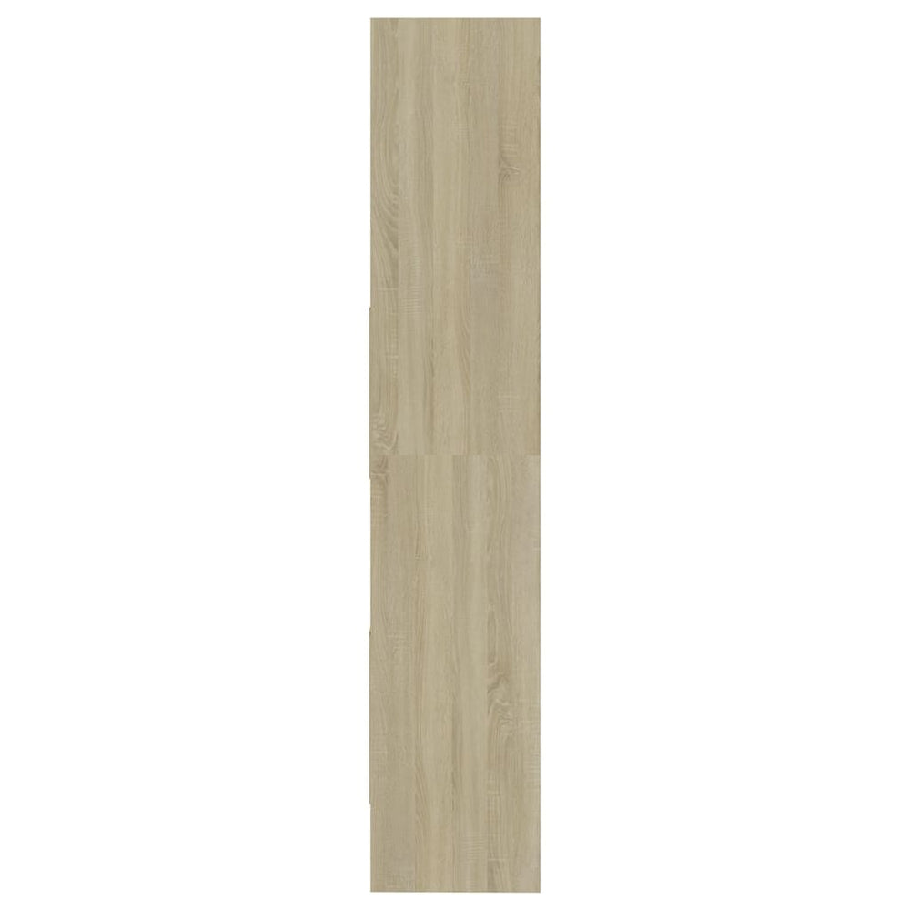 Boekenkast 60x35x180 cm spaanplaat sonoma eikenkleurig MeubelReus