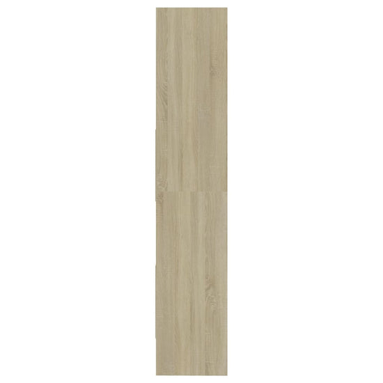Boekenkast 60x35x180 cm spaanplaat sonoma eikenkleurig MeubelReus