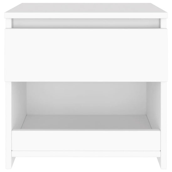 Nachtkastjes 2 st 40x30x39 cm bewerkt hout wit MeubelReus
