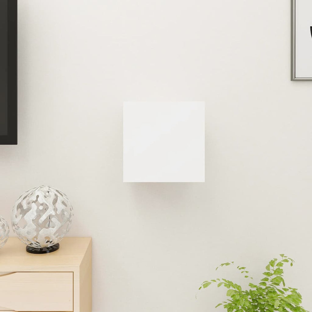 Tv-wandmeubel 30,5x30x30 cm wit MeubelReus