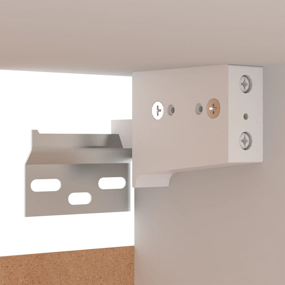 Tv-wandmeubel 30,5x30x30 cm wit MeubelReus