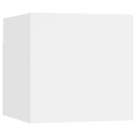 Tv-wandmeubelen 2 st 30,5x30x30 cm wit MeubelReus