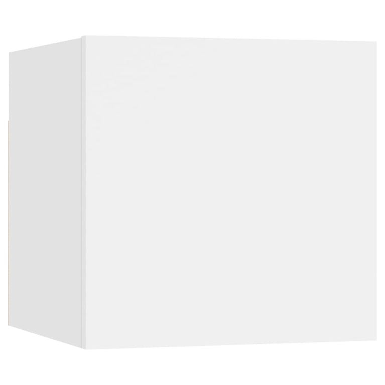Tv-wandmeubelen 2 st 30,5x30x30 cm wit MeubelReus