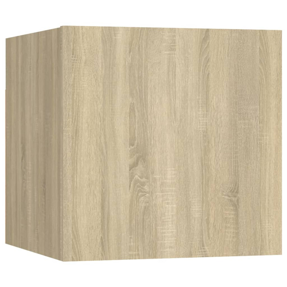Tv-wandmeubel 30,5x30x30 cm sonoma eikenkleurig MeubelReus