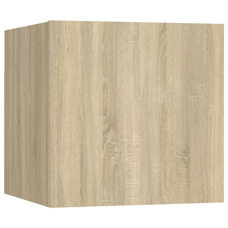 Tv-wandmeubel 30,5x30x30 cm sonoma eikenkleurig MeubelReus