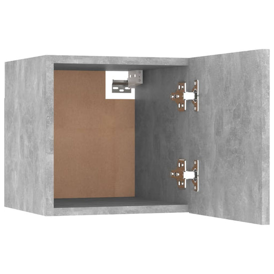 Tv-wandmeubelen 2 st 30,5x30x30 cm betongrijs MeubelReus