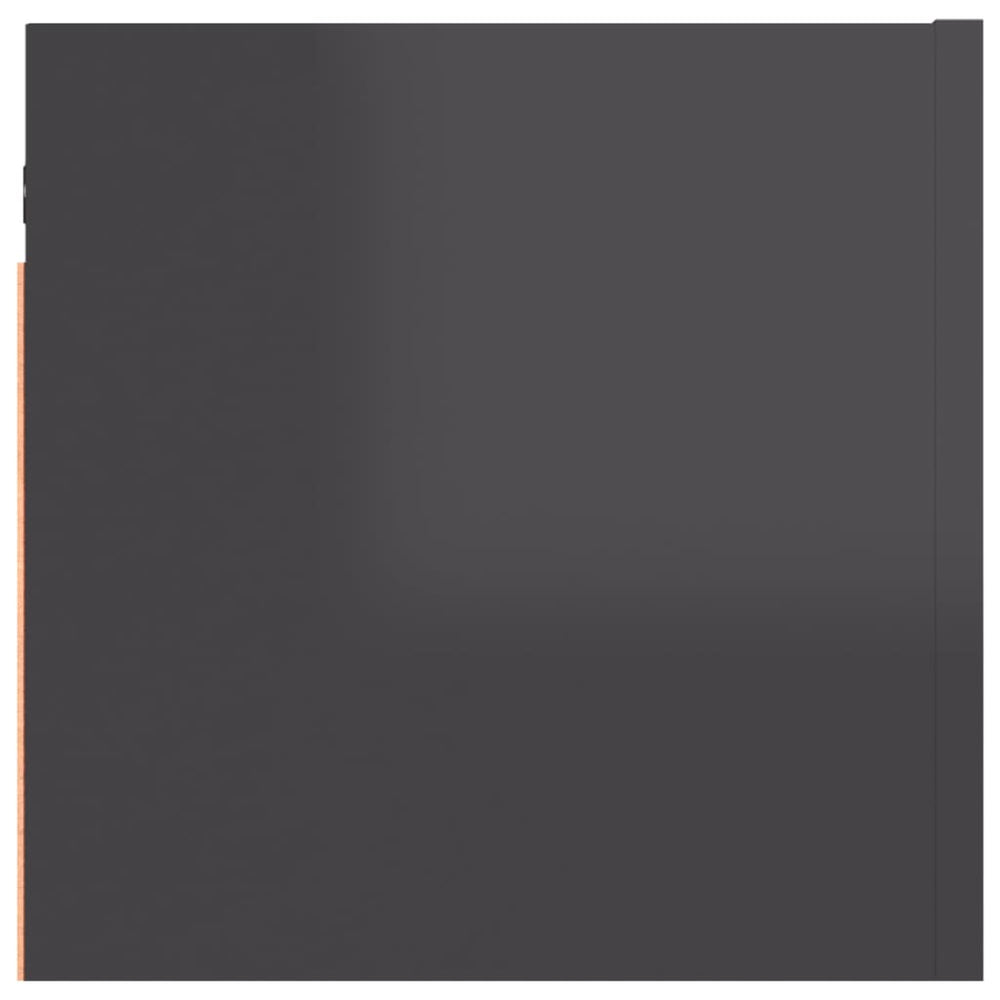 Tv-wandmeubelen 4 st 30,5x30x30 cm hoogglans grijs MeubelReus
