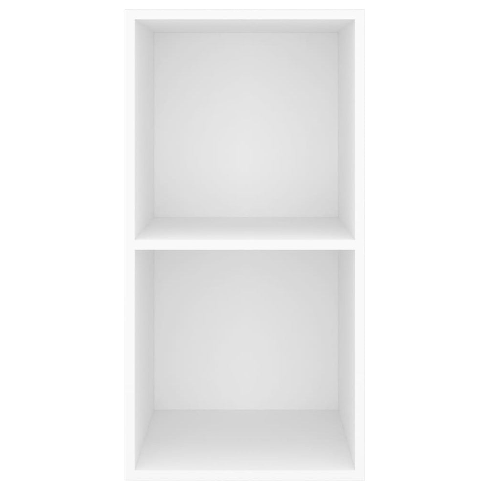 Tv-wandmeubel 37x37x72 cm bewerkt hout wit MeubelReus