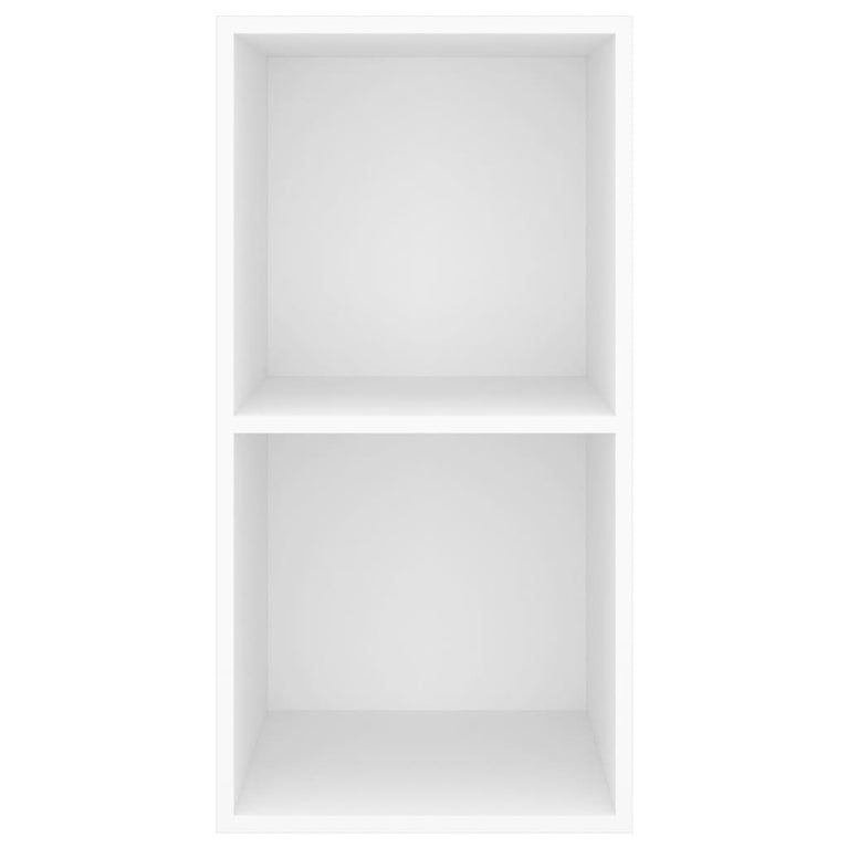 Tv-wandmeubel 37x37x72 cm bewerkt hout wit MeubelReus