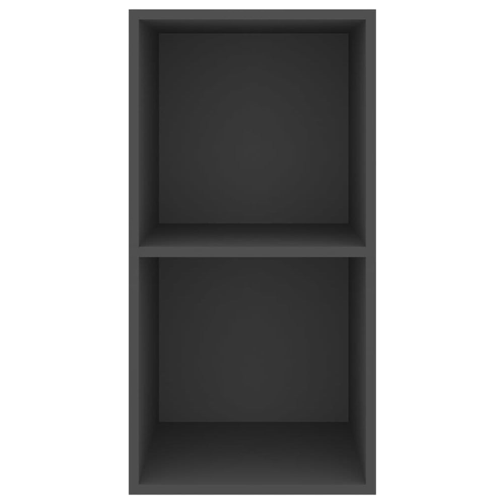 Tv-wandmeubel 37x37x72 cm spaanplaat grijs MeubelReus