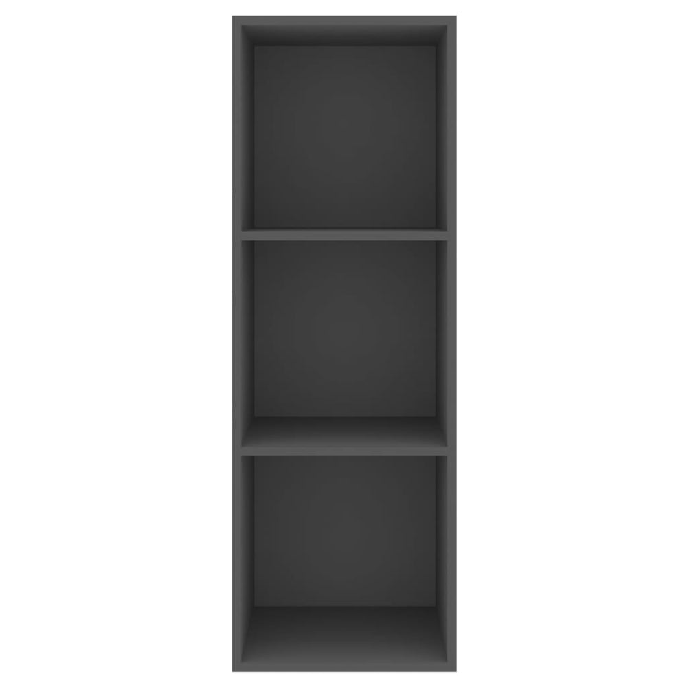 Tv-wandmeubel 37x37x107 cm spaanplaat grijs MeubelReus