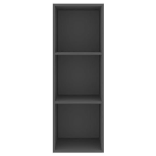 Tv-wandmeubel 37x37x107 cm spaanplaat grijs MeubelReus