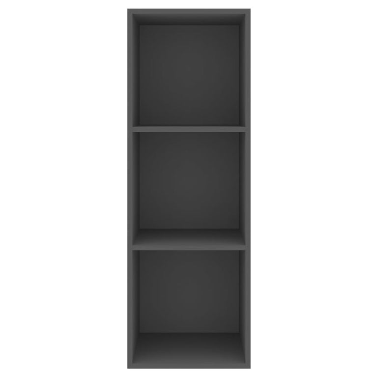 Tv-wandmeubel 37x37x107 cm spaanplaat grijs MeubelReus