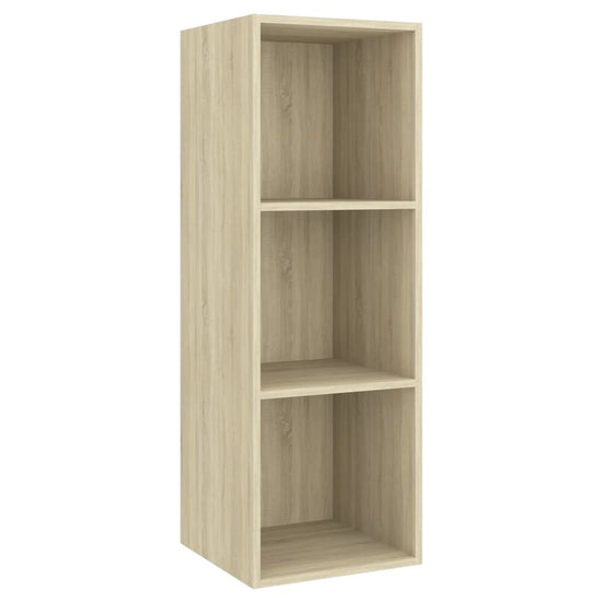 Tv-wandmeubel 37x37x107 cm spaanplaat sonoma eikenkleurig MeubelReus